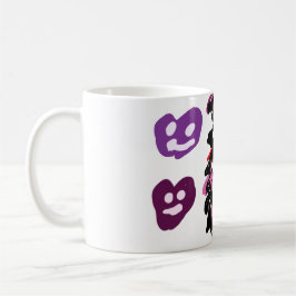 valentine's day purple love  koffiemok