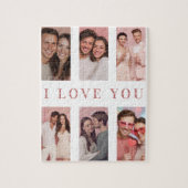 Valentine's Day Puzzle | Custom Collage Photos Legpuzzel (Verticaal)