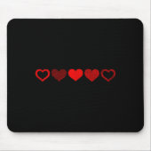 Valentine's Day Red Heart Design For Men, Women &a Muismat (Voorkant)