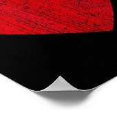 Valentines Day Red Heart Print Vintage Graphic Wom (Hoek)