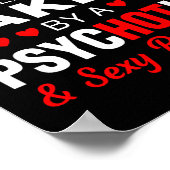 Valentine's Day Redhead Sorry This Guy Is Taken Y  Poster (Hoek)