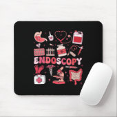 Valentine's Day Retro Endo Crew Nurse Endoscopy Gl Muismat (Met muis)