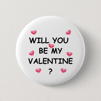 Valentine's Day Ronde Button 5,7 Cm