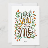 Valentine's day Rose heart Feestdagenkaart (Achterkant)