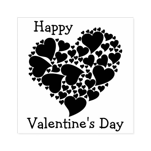 Valentine's Day Rubberstempel (Afrduk)