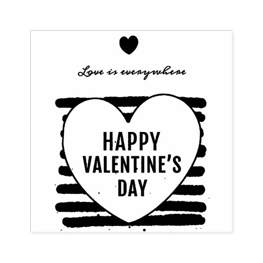 Valentine's Day Rubberstempel (Afrduk)