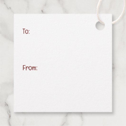 Valentines Day Samoyed Dog Bedankjes Labels (Achterkant)