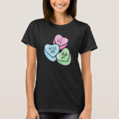 Valentine's Day Saying Hearts T-shirt (Voorkant)