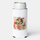 Valentines Day scented candle Seltzer Blikjeskoeler (Seltzer Achterkant)