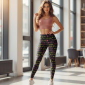 Valentine's Day Seamless Pattern Leggings