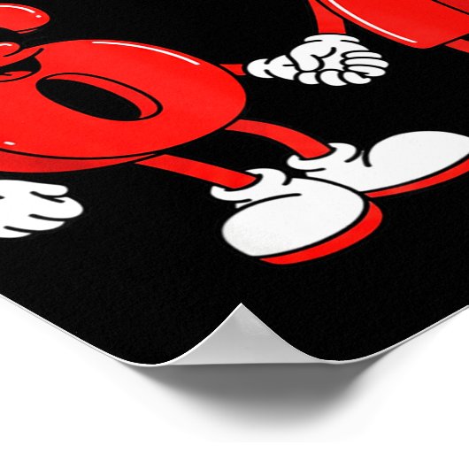 Valentine's Day Six Seven Hearts 6 7 Meme Gen Alph Poster (Hoek)