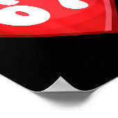 Valentine's Day Six Seven Hearts 6 7 Meme Gen Alph Poster (Hoek)