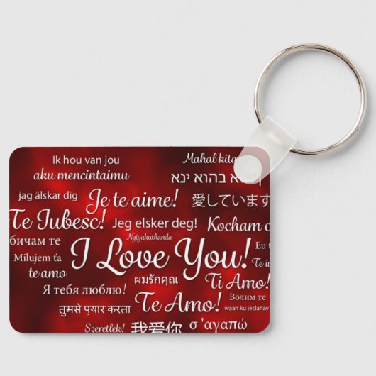 Valentine's Day Sleutelhanger (Voorkant)