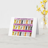 Valentine's Day Someone Who is Like a Sister to Me Kaart (Gele Bloem)