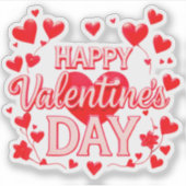 VALENTINES DAY STICKER (Voorkant)