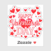 VALENTINES DAY STICKER (Vel)