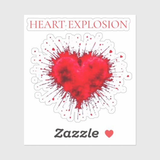 VALENTINES DAY STICKER (Vel)