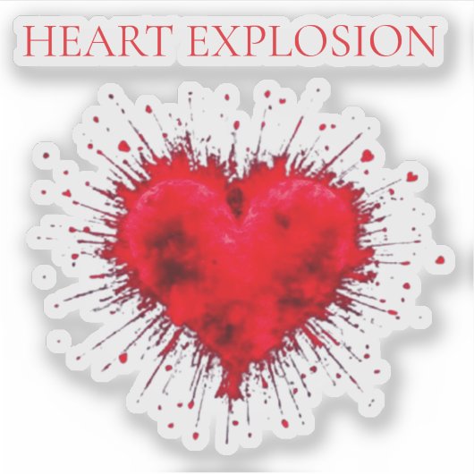 VALENTINES DAY STICKER (Voorkant)