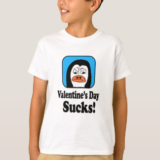 Valentine's Day Sucks Penguin T-shirt