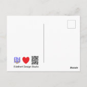 Valentines Day, Sweet Valentine Cust. Postcard Briefkaart (Achterkant)