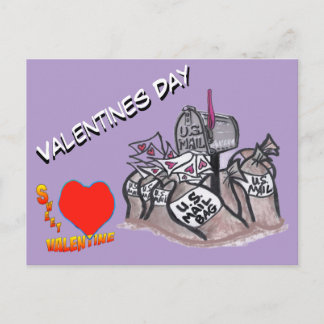 Valentines Day, Sweet Valentine Cust. Postcard Briefkaart