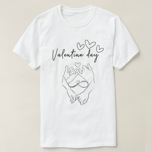 Valentine's Day T-shirt (Design voorkant)