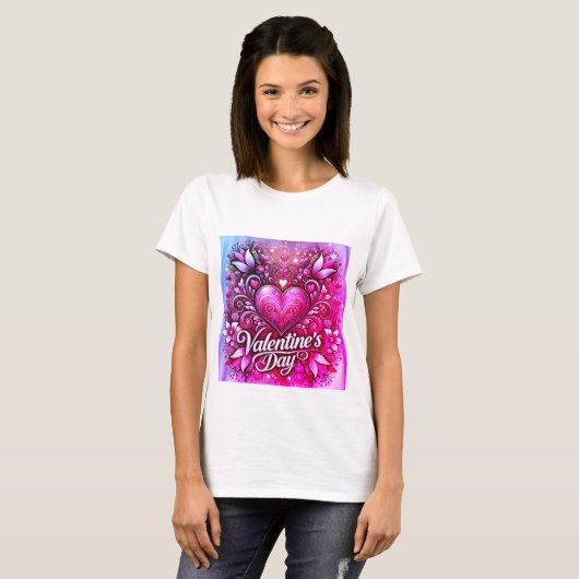 Valentine's Day T-shirt (Voorkant volledig)