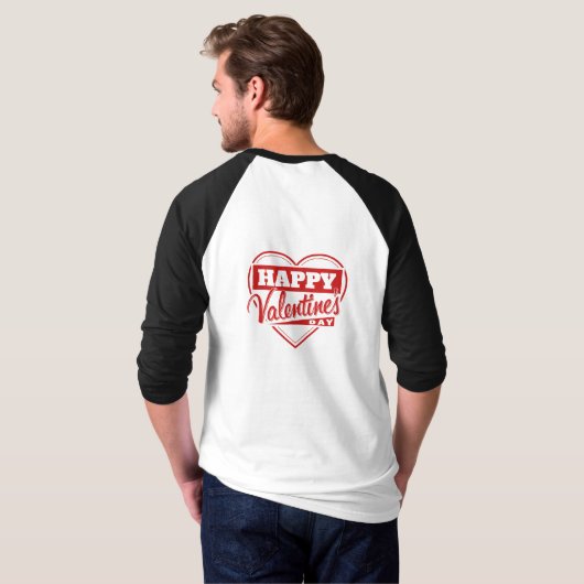 Valentine's Day T-shirt (Achterkant volledig)