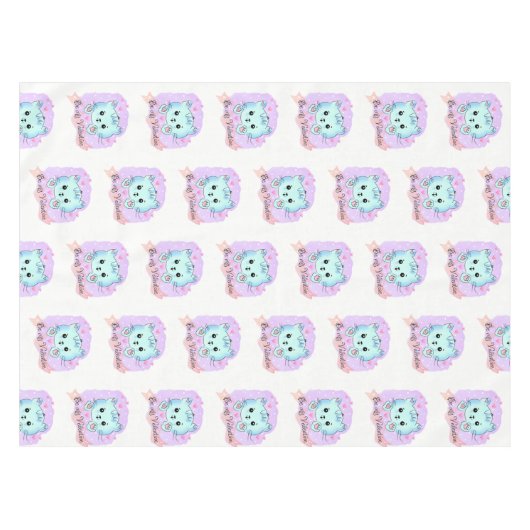 Valentine's Day Tablecloth Be my Valentine Tafelkleed (Voorkant (Horizontaal))