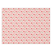 Valentine's Day Tablecloth Cat Red Hearts  Tafelkleed (Voorkant (Horizontaal))