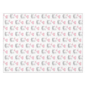 Valentine's Day Tablecloth Foxy Pink Hearts  Tafelkleed (Voorkant (Horizontaal))
