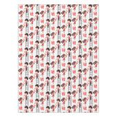 Valentine's Day Tablecloth Love Red Hearts  Tafelkleed (Voorkant)