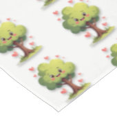 Valentine's Day Tablecloth Love Tree Red Hearts  Tafelkleed (Gekanteld)