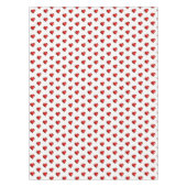 Valentine's Day Tablecloth Red Hearts  Tafelkleed (Voorkant)