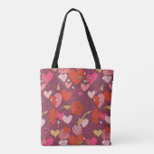 Valentine's Day-tas | Romantisch, Schattig Tote Bag (Achterkant)