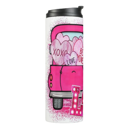 Valentine's Day Thermosbeker (Gedraaid links)