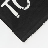 Valentines Day Tooth Brush We Belong Together Dent Fleece Deken (Hoek)