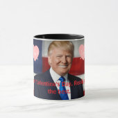 Valentine's Day Trump Mug Mok (Midden)