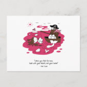 Valentine's Day - When you fish for love Briefkaart (Voorkant)