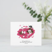 Valentine's Day - When you fish for love Briefkaart (Staand voorkant)