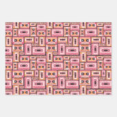 Valentine's Day Wrapping Paper | Retro Mix Tape (Voorkant 3)