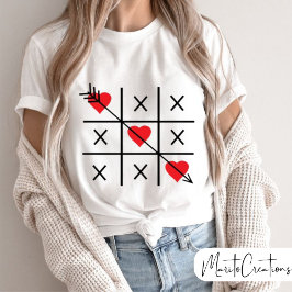 Valentine's day, Xoxox,Love heart, Cupid arrow T-shirt