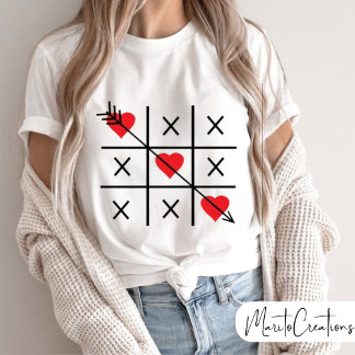 Valentine's day, Xoxox,Love heart, Cupid arrow T-shirt