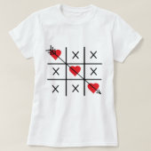 Valentine's day, Xoxox,Love heart, Cupid arrow T-shirt (Design voorkant)