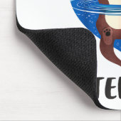 Valentine's Day You’re My Otter Half Love Pun Cute Muismat (Hoek)