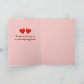 Valentine's Delectible Delights Card (1) Feestdagen Kaart (Binnen)