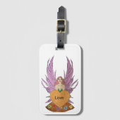 Valentines Faerie Bagagelabel (Voorkant (verticaal))
