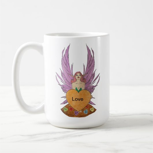 Valentines Faerie Koffiemok (Links)