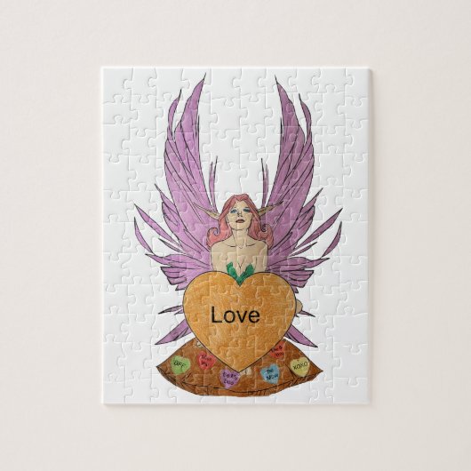 Valentines Faerie Legpuzzel (Verticaal)