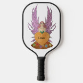 Valentines Faerie Pickleball Paddle (Achterkant)